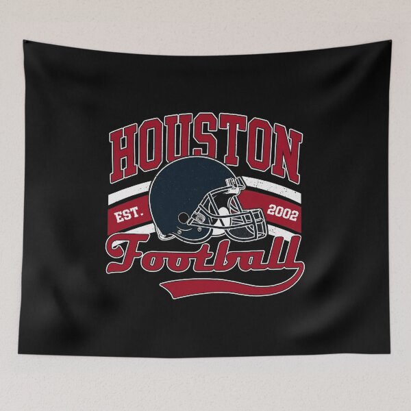 Item preview, Houston Football Vintage Retro Helmet designed and sold by ElcieSkender.