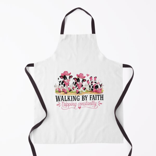 Item preview, Walking By Faith Tripping Constantly Cute Cows Funny designed and sold by PaletteArc.