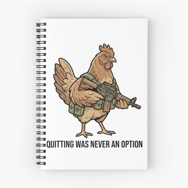 Item preview, Tactical Chicken Quitting Was Never An Option Funny Rooster Farmer Gun Humor designed and sold by raedattia.