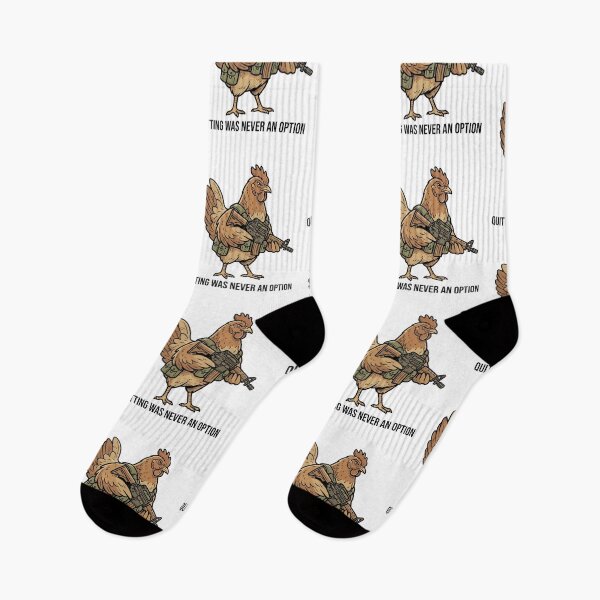 Item preview, Tactical Chicken Quitting Was Never An Option Funny Rooster Farmer Gun Humor designed and sold by raedattia.