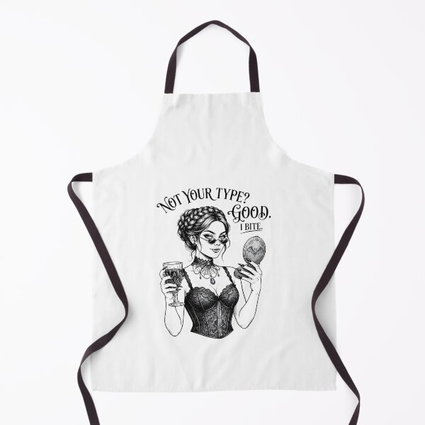 Item preview, Not Your Type Good I Bite Vampire Mirror designed and sold by OH-MY-GOTH.