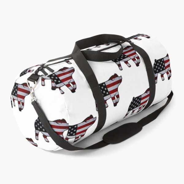 Item preview, American Flag Pig Silhouette 1 - Not For Resale Without Permission designed and sold by jazlee-nwallin.