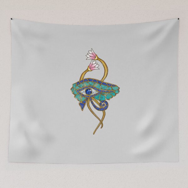 Item preview, Egyptian with Eye & Lotus designed and sold by LittleHappiness by Kamollak .