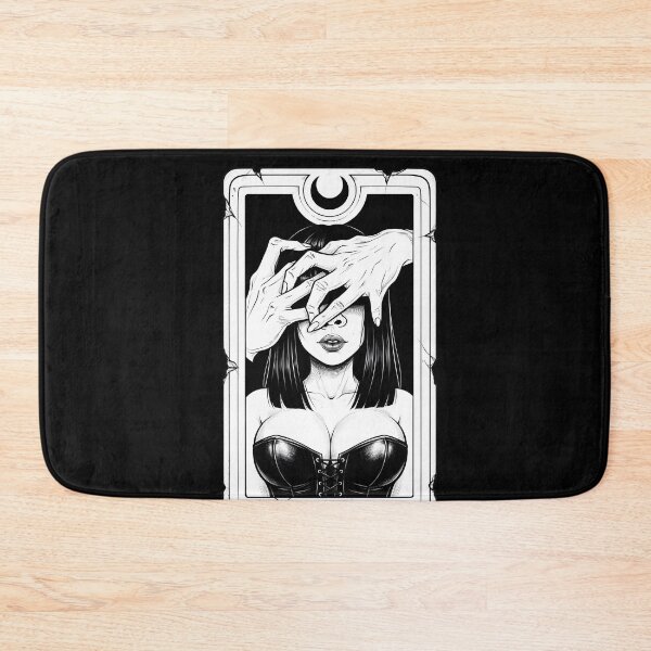 Item preview, The Overthinker Tarot Card Gothic Dark Art designed and sold by OH-MY-GOTH.