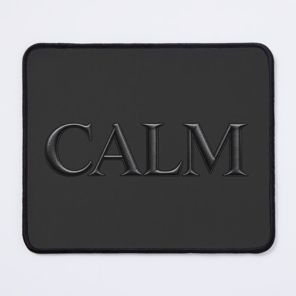 Item preview, Calm - Minimal Dark Typography designed and sold by PrintGo26.