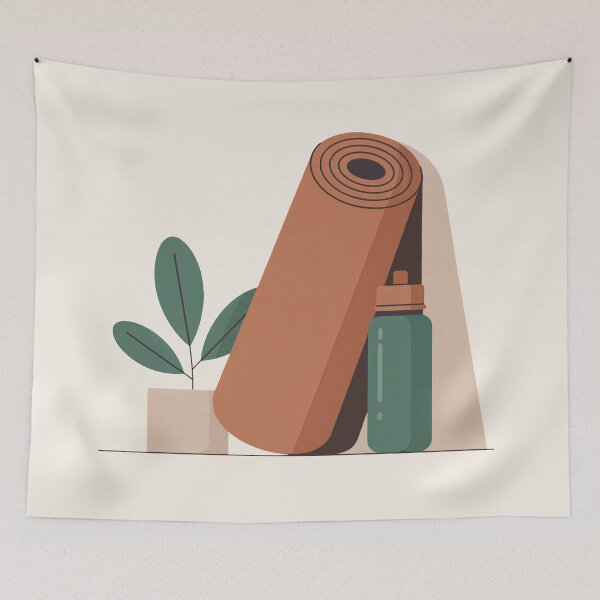 Item preview,  Calm Yoga Mat Corner designed and sold by TrendMorphic.