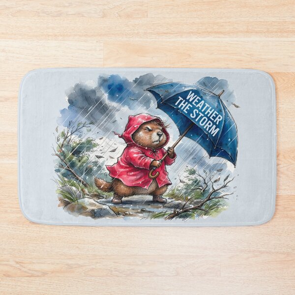 Item preview, Weather the Storm – Resilient Groundhog designed and sold by SoulPT.