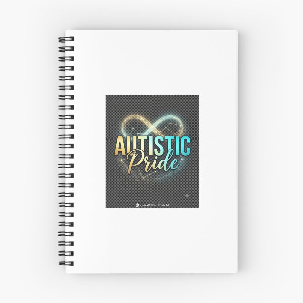 Item preview, Autistic Pride Infinity Spectrum Constellation Space Gold Turquoise designed and sold by MalickaArt.