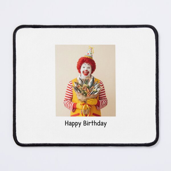 Item preview, Ronald mcdonald birthday fish bouquet gift cake memes happy Funny prank meme  weird  designed and sold by CheeseBlueprint.