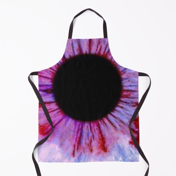 Item preview, Purple and Red Iris Macro Human Eye Heterochromia Psychedelic Texture Art designed and sold by LYAN-STORE.