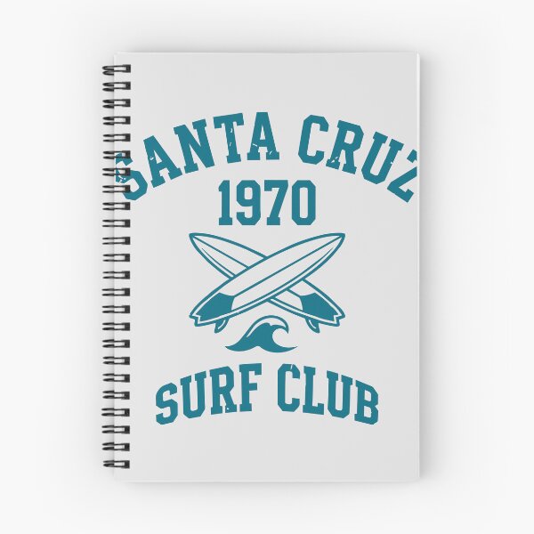 Item preview, Santa Cruz Surf Club 1970 Minimal Teal Design designed and sold by NUSA NIPA.