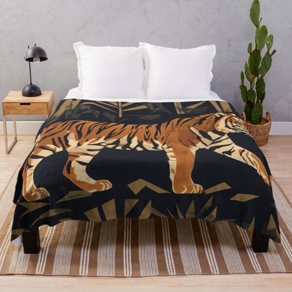 Item preview, Mid-Century Jungle Prowl designed and sold by ONYX Pixee.