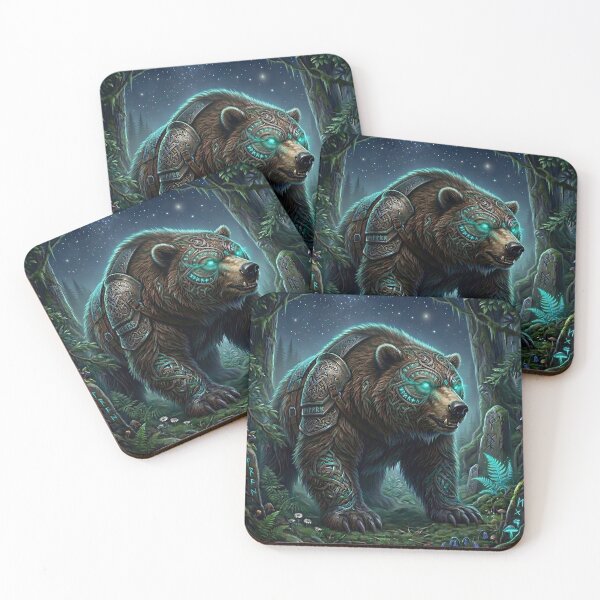 Item preview, The Forest Keeper - Nordic Animal designed and sold by Bibi Design.