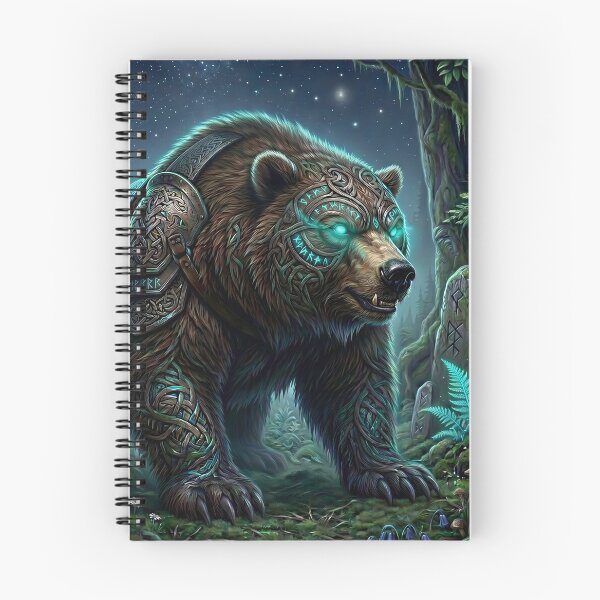 Item preview, The Forest Keeper - Nordic Animal designed and sold by Bibi Design.