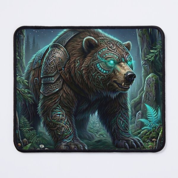 Item preview, The Forest Keeper - Nordic Animal designed and sold by Bibi Design.