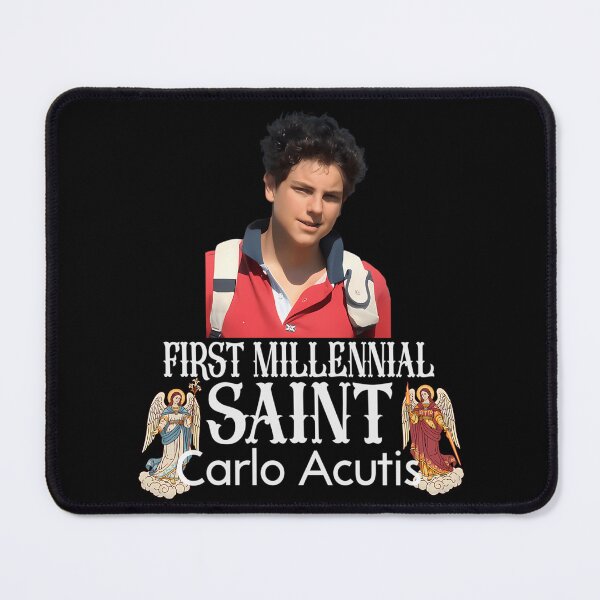 Item preview, First Millennial Saint Carlo Acutis designed and sold by kamran-cordes.