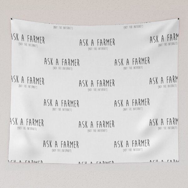 Item preview, Ask A Farmer designed and sold by jazlee-nwallin.