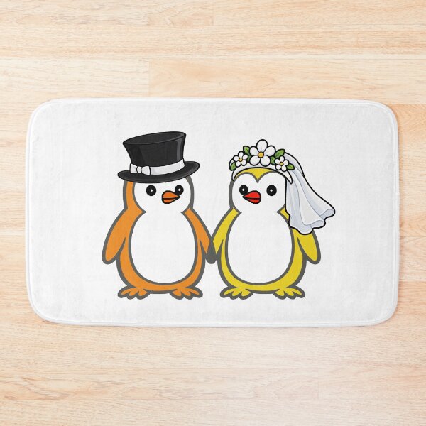 Item preview, Pippo Wedding – Bride & Groom Penguins Set 6 designed and sold by Pippo-Penguin.