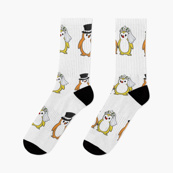 Item preview, Pippo Wedding – Bride & Groom Penguins Set 6 designed and sold by Pippo-Penguin.