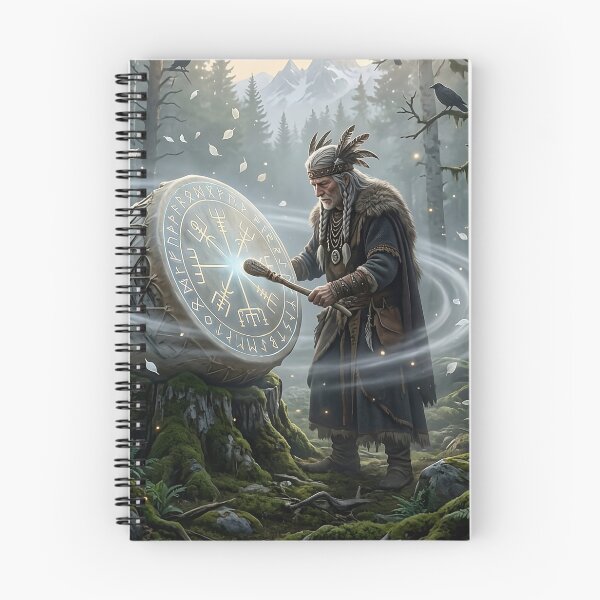 Item preview, The Shamanic Drum – Nordic Artifact designed and sold by Bibi Design.