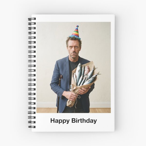 Item preview, Doctor house birthday fish bouquet gift cake memes happy Funny prank meme  weird  designed and sold by CheeseBlueprint.