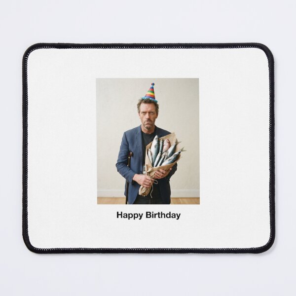 Item preview, Doctor house birthday fish bouquet gift cake memes happy Funny prank meme  weird  designed and sold by CheeseBlueprint.