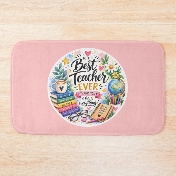 Item preview, Best Teacher Ever Thank You for Everything designed and sold by GusiaTreasures.