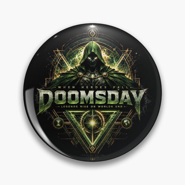 Item preview, Doomsday Zero Cosmic Superhero Cinematic Emblem designed and sold by SRK-369.