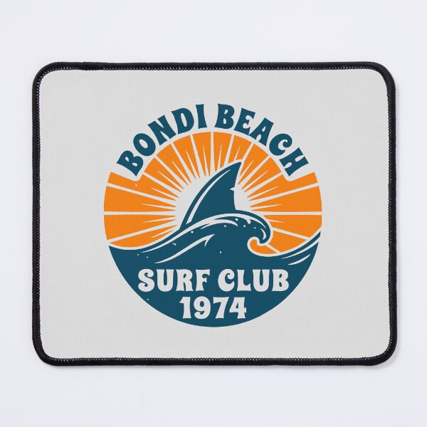 Item preview, Bondi Beach Surf Club 1974 Sunburst Shark Fin designed and sold by NUSA NIPA.