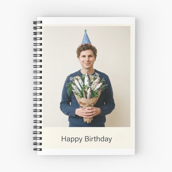 Item preview, Michael cera birthday fish bouquet gift cake memes happy Funny prank meme  weird  designed and sold by CheeseBlueprint.