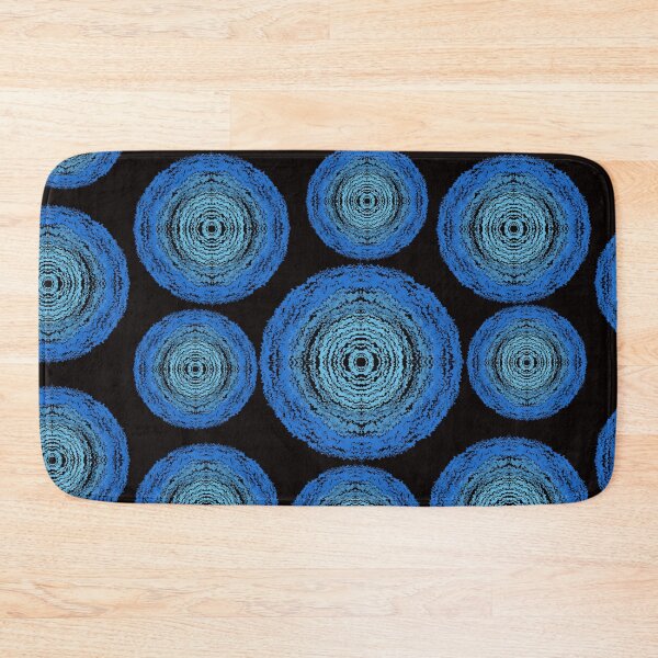 Item preview, Blue Ocean Ripples Pattern designed and sold by LittleHappiness by Kamollak .