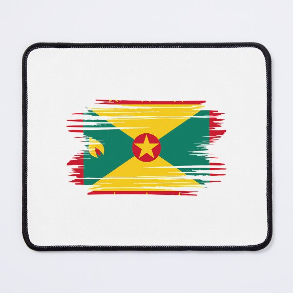 Item preview, Distressed Grenada Flag Gd designed and sold by karmyn-clawso.