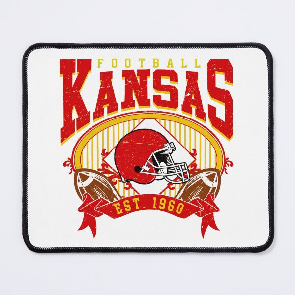 Item preview, Kansas Football Vintage Retro Helmet designed and sold by DeanRoger74470.