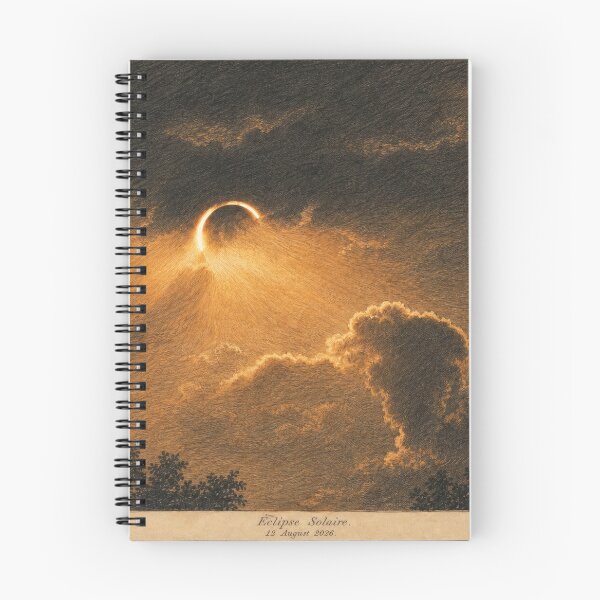 Item preview, Solar eclipse 2026, France designed and sold by Dreaming Shell.
