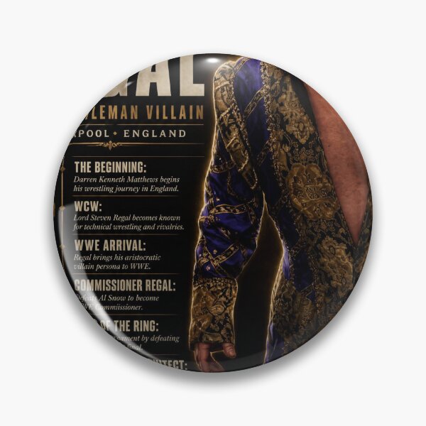 Item preview, William Regal designed and sold by LoveSomethingDifferent.