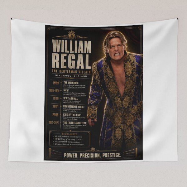 Item preview, William Regal designed and sold by LoveSomethingDifferent.