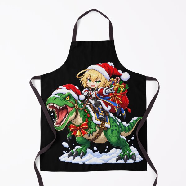 Item preview, Jin Kisaragi BlazBlue Christmas T Rex Ride designed and sold by mildaclairmo.