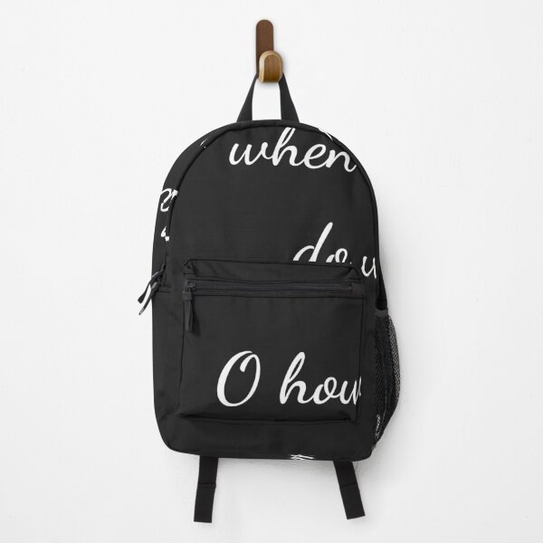 Item preview, “O how I faint when I of you do write,” - handwriting white designed and sold by ariksworld.