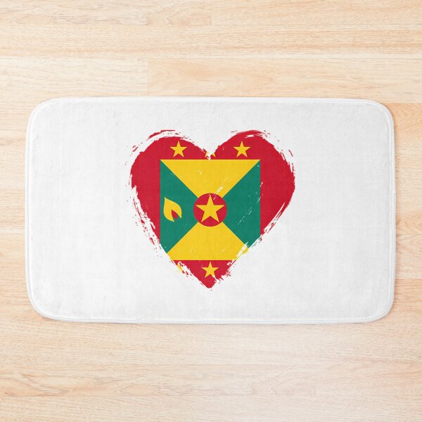 Item preview, Distressed Grenada Flag Heart Gd designed and sold by karmyn-clawso.