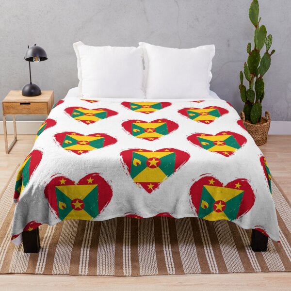 Item preview, Distressed Grenada Flag Heart Gd designed and sold by karmyn-clawso.