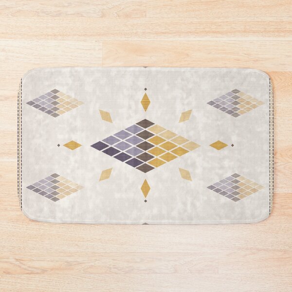 Item preview, Wild Lavender and Ochre Southwestern Geometric Area Rug designed and sold by Momoko-Hikaru.