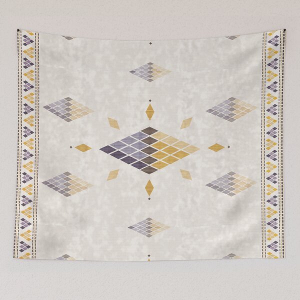 Item preview, Wild Lavender and Ochre Southwestern Geometric Area Rug designed and sold by Momoko-Hikaru.