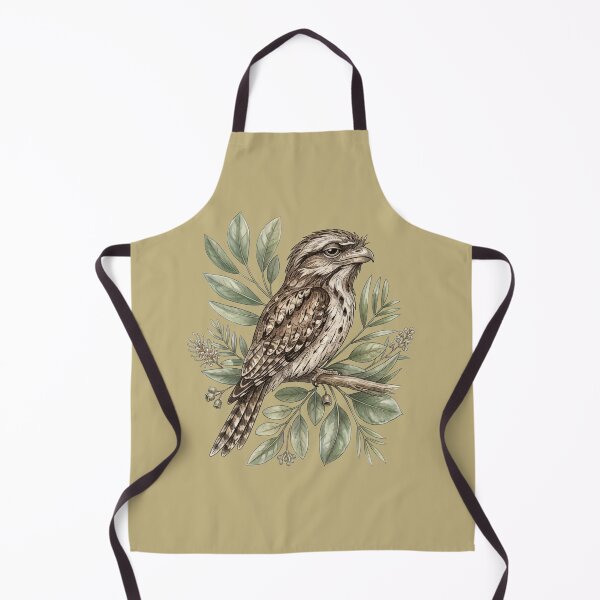 Item preview, Vintage Illustration Tawny Frogmouth – Elegant Australian Botanical Art designed and sold by Wennebabs.