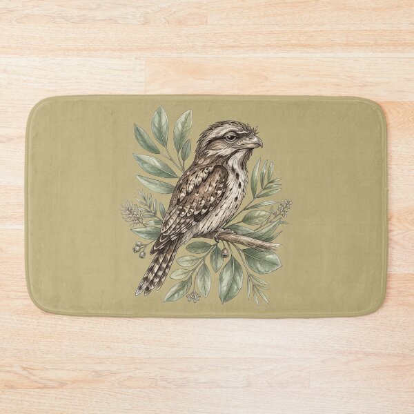 Item preview, Vintage Illustration Tawny Frogmouth – Elegant Australian Botanical Art designed and sold by Wennebabs.