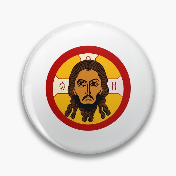 Item preview, Icon Of The Mandylion With Red Background designed and sold by kamran-cordes.