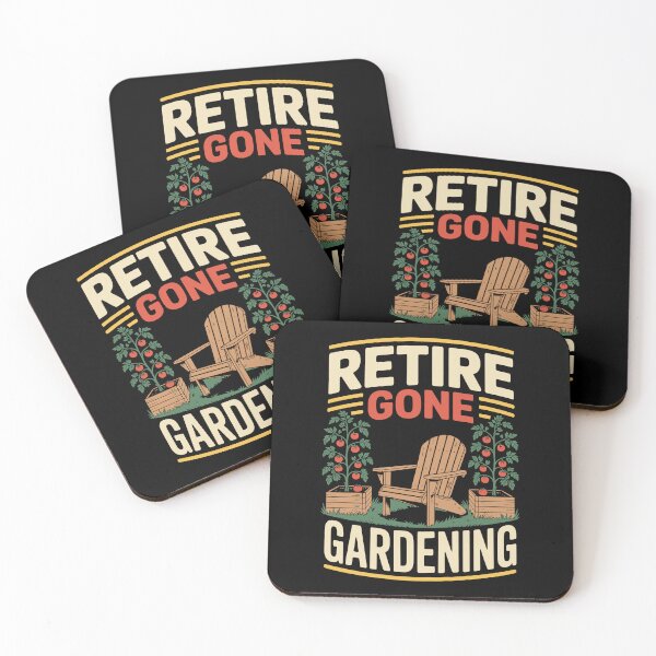 Item preview, Retire Gone Gardening designed and sold by jkrphoto.