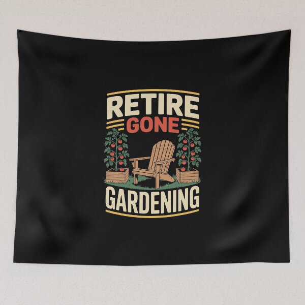 Item preview, Retire Gone Gardening designed and sold by jkrphoto.
