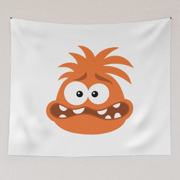 Item preview, Funny Orange Monster Face designed and sold by SarahWood24659.