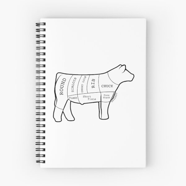 Item preview, Butcher Cut Show Steer Silhouette  - Not For Resale Without Permission designed and sold by jazlee-nwallin.