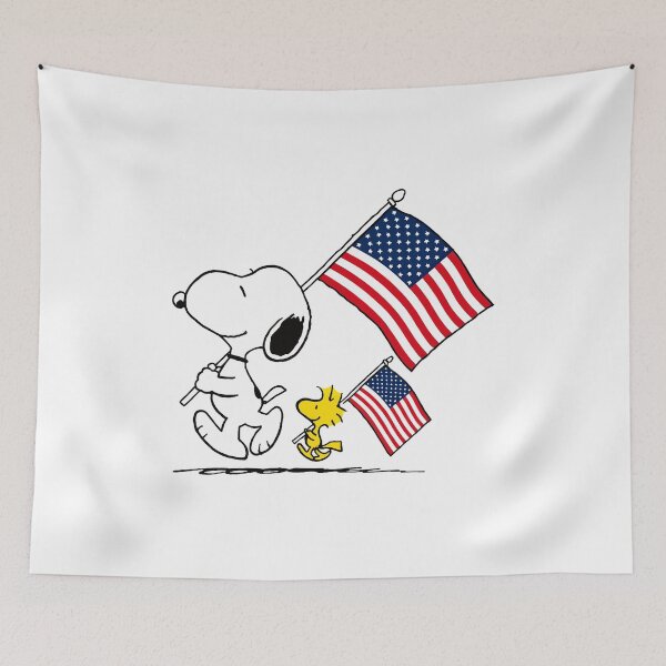 Item preview, Patriotic Cartoon Dog & Bird designed and sold by JudyJenni82877.